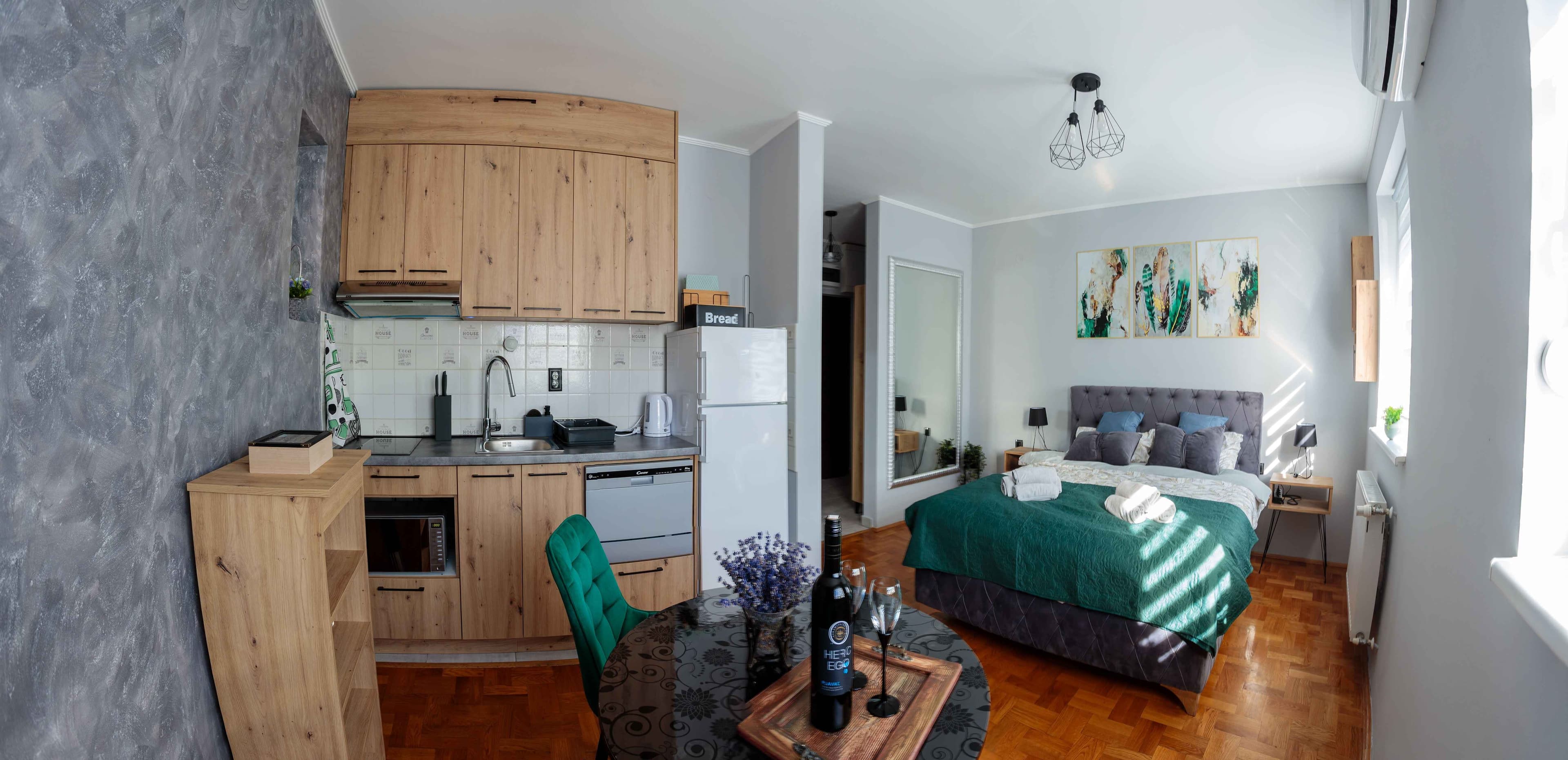 A beautiful view from the Dream Inn apartments